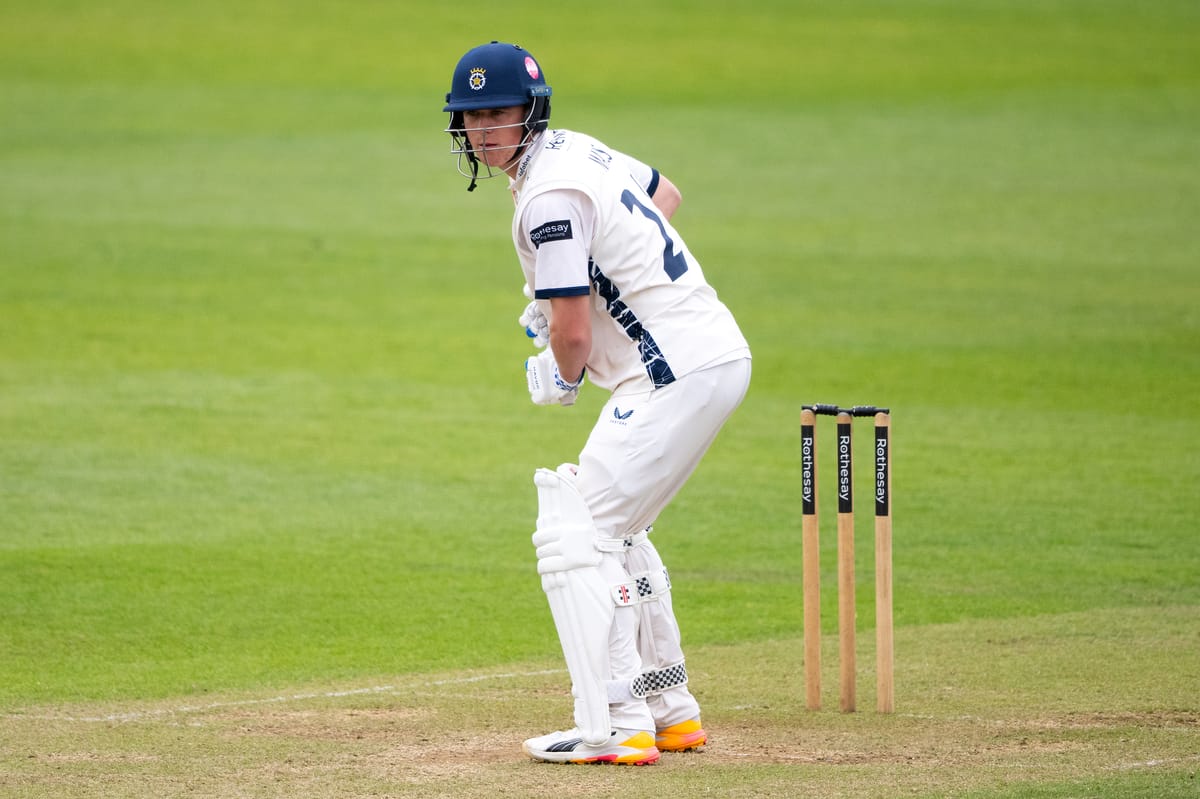 Ben Mayes eyes on the ball