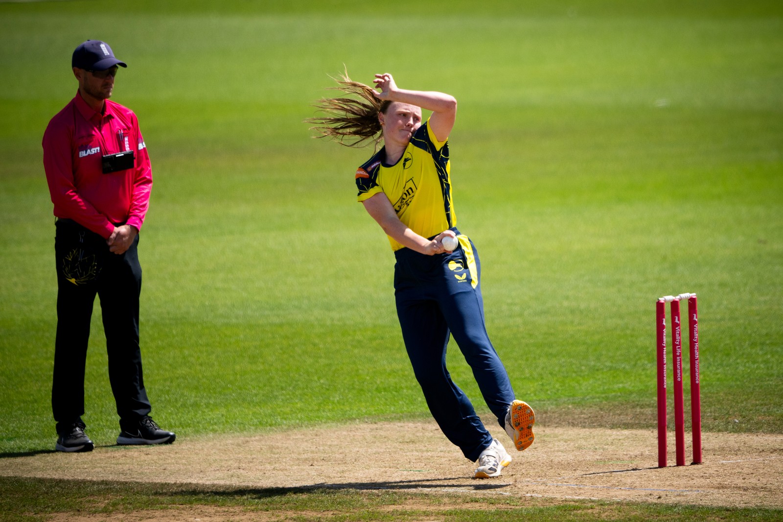 Penny Tulloch bowling
